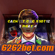 Cách đặt cược XSDT123 ngày 4