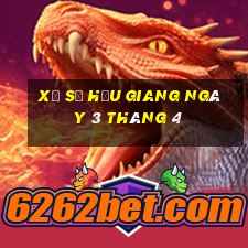 xổ số hậu giang ngày 3 tháng 4