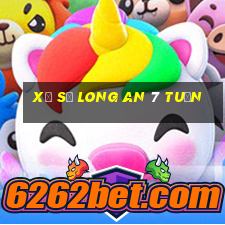 xổ số long an 7 tuần