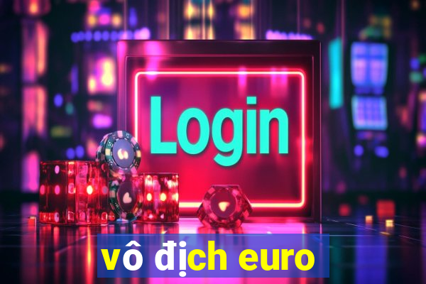 vô địch euro