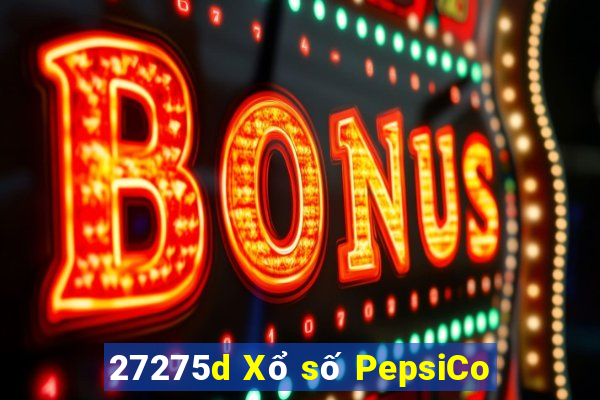 27275d Xổ số PepsiCo