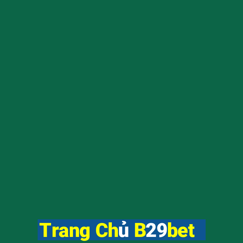 Trang Chủ B29bet