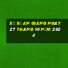 xổ số an giang ngày 27 tháng 10 năm 2024