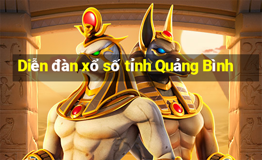 Diễn đàn xổ số tỉnh Quảng Bình