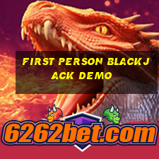 first person blackjack demo