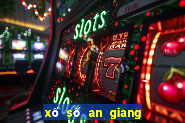 xổ số an giang 30 tháng 3