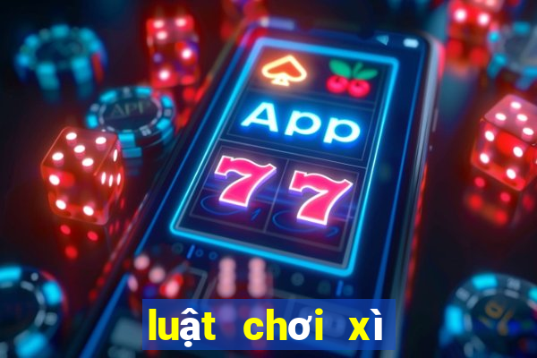 luật chơi xì tố 7 cây