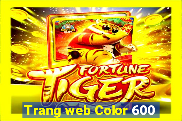 Trang web Color 600