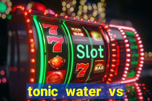 tonic water vs club soda