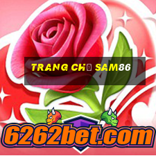 trang chủ sam86