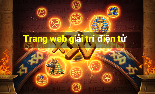 Trang web giải trí điện tử