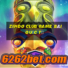 Zindo Club Game Bài Quốc Tế