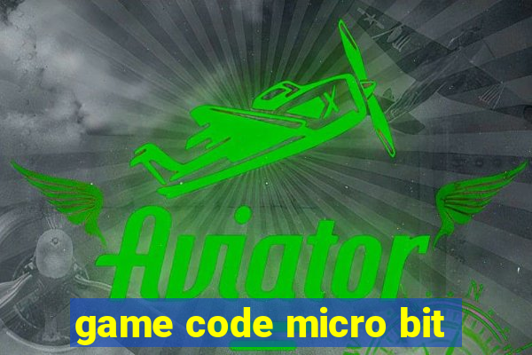 game code micro bit