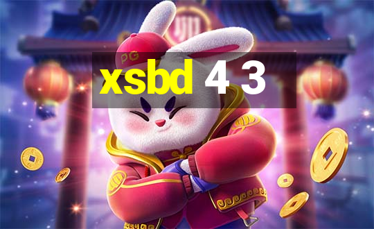 xsbd 4 3