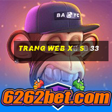 Trang web xổ số 33