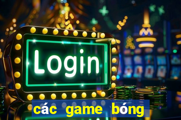 các game bóng đá hay cho pc