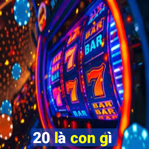 20 là con gì