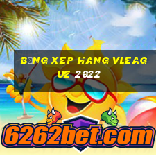 bảng xep hang vleague 2022