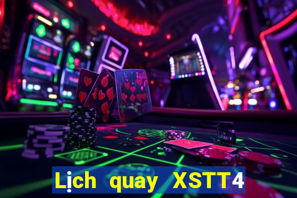 Lịch quay XSTT4 ngày 14