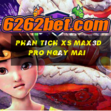 Phân tích xs Max3D Pro ngày mai