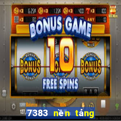 7383 nền tảng Chơi game bài