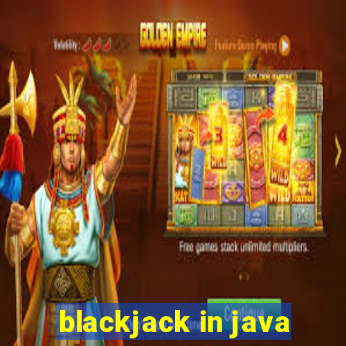 blackjack in java