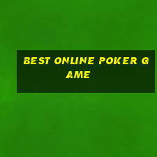 best online poker game