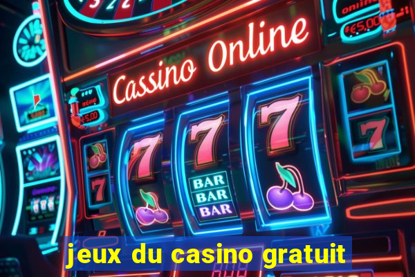 jeux du casino gratuit