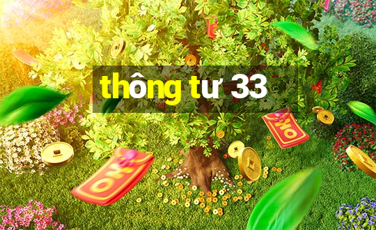 thông tư 33