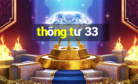 thông tư 33