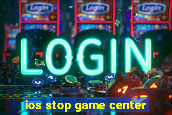 ios stop game center