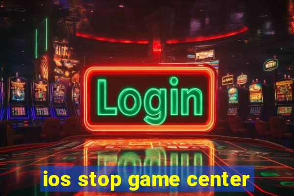 ios stop game center