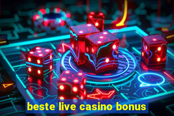 beste live casino bonus