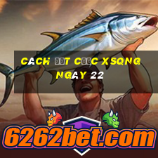 Cách đặt cược XSQNG ngày 22