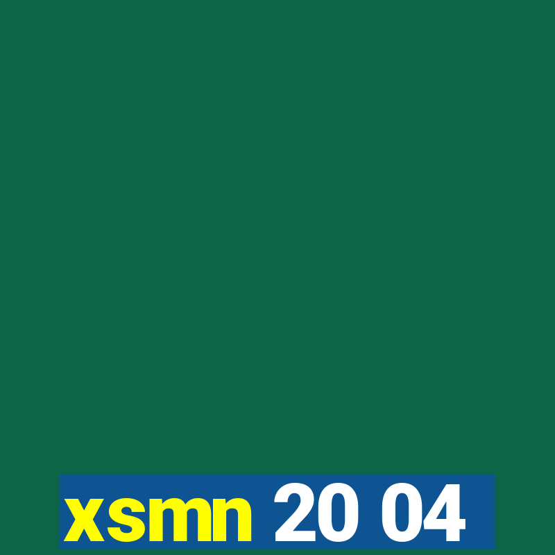 xsmn 20 04