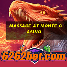 massage at monte casino