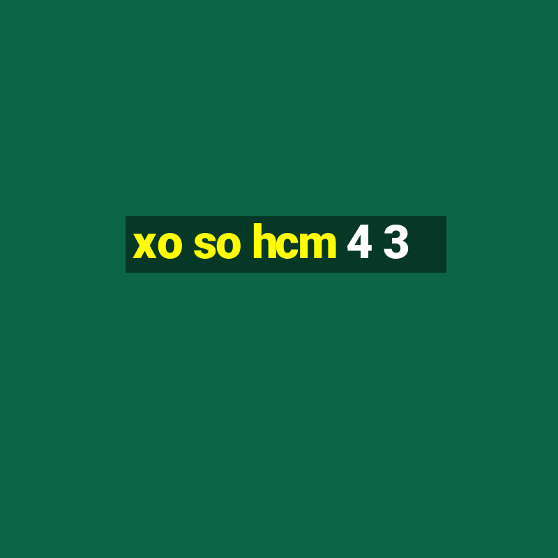 xo so hcm 4 3