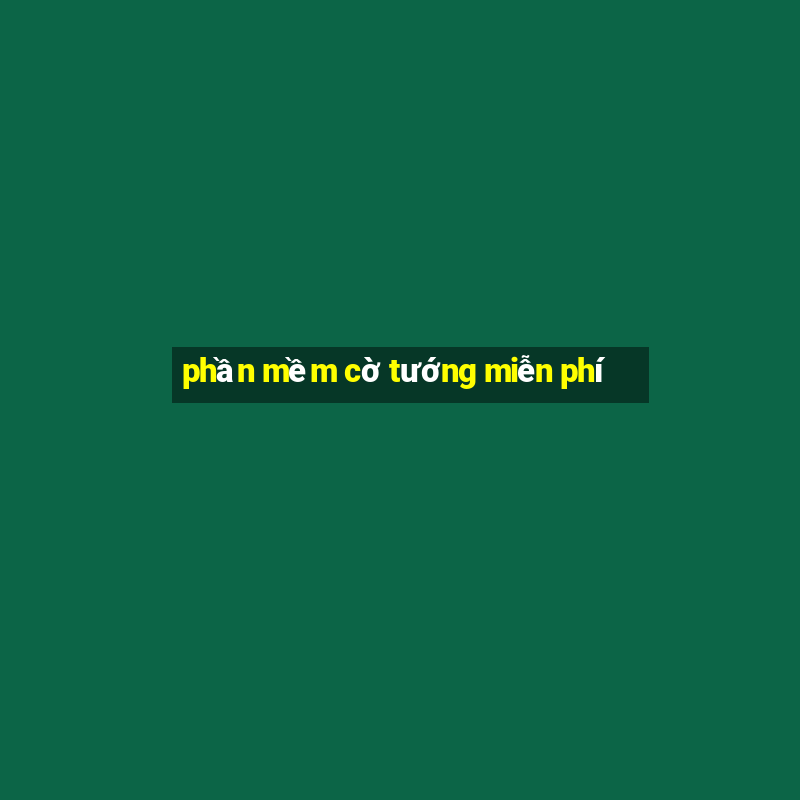 phần mềm cờ tướng miễn phí