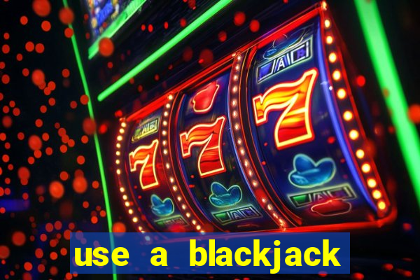 use a blackjack strategy card