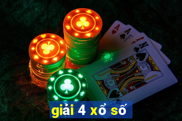 giải 4 xổ số