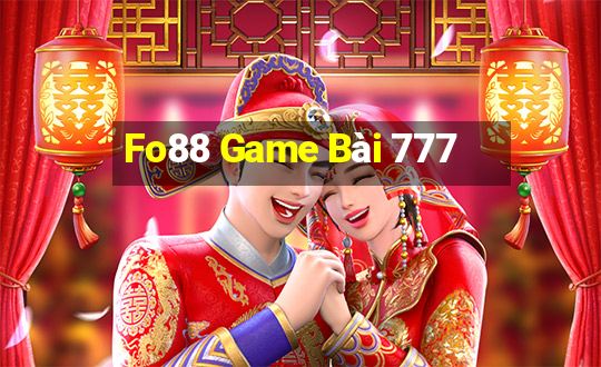 Fo88 Game Bài 777