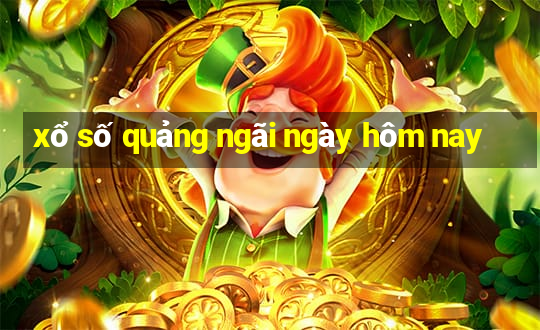 xổ số quảng ngãi ngày hôm nay