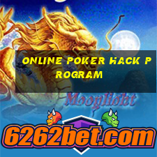 online poker hack program