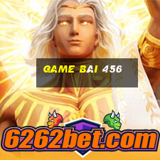 game bài 456