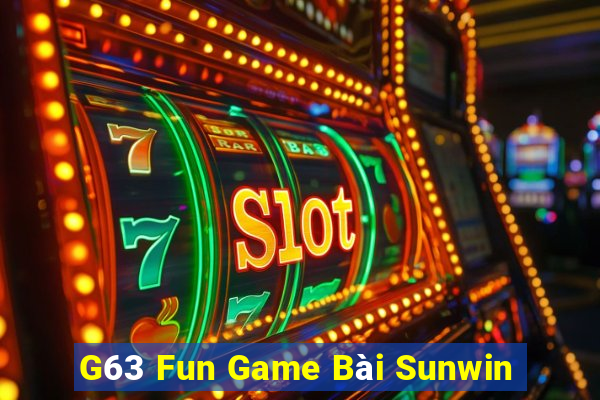 G63 Fun Game Bài Sunwin